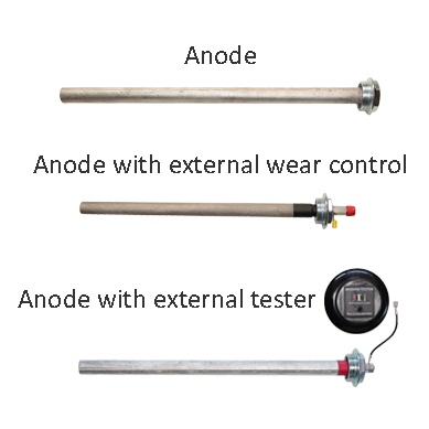 Magnesium anode - Accessories